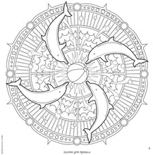 Load image into Gallery viewer, Tropical Mandala - Coloring Book