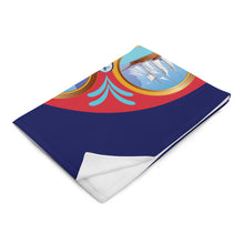 Load image into Gallery viewer, Mariner's  Mandala - Throw Blanket