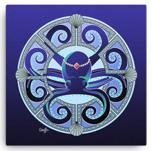 Load image into Gallery viewer, Octo Mandala by David K. Griffin - Canvas Print - dkgriffinart