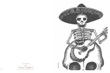 Load image into Gallery viewer, Viva Los Muertos Coloring Book: Day of the Dead Etchings, Sketches and Musings by Peter Perez - dkgriffinart