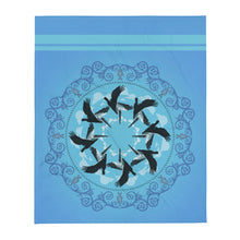 Load image into Gallery viewer, Pelican Mandala - Throw Blanket