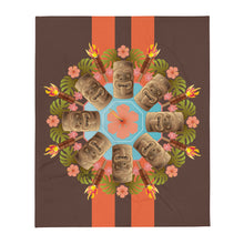 Load image into Gallery viewer, Tiki Mandala - Throw Blanket