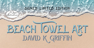 Beach Towel Art Show Opening November 16, 2018 - Venice Art Center, 5 to 7 pm