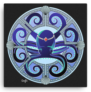 NEW! #2 "Octo" Mandala Canvas print