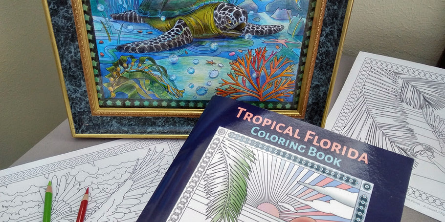 Coloring the Tropics Blue - Technique