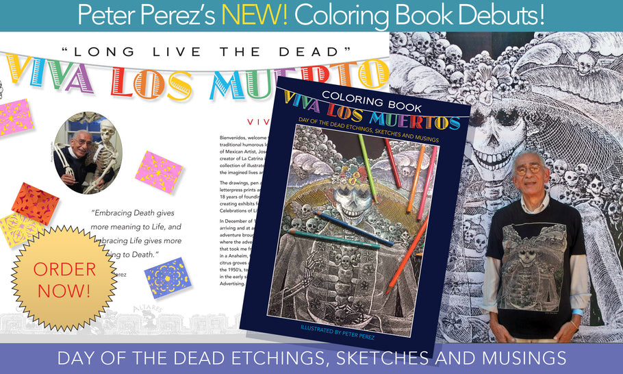 Viva Peter Perez's NEW! Coloring Book