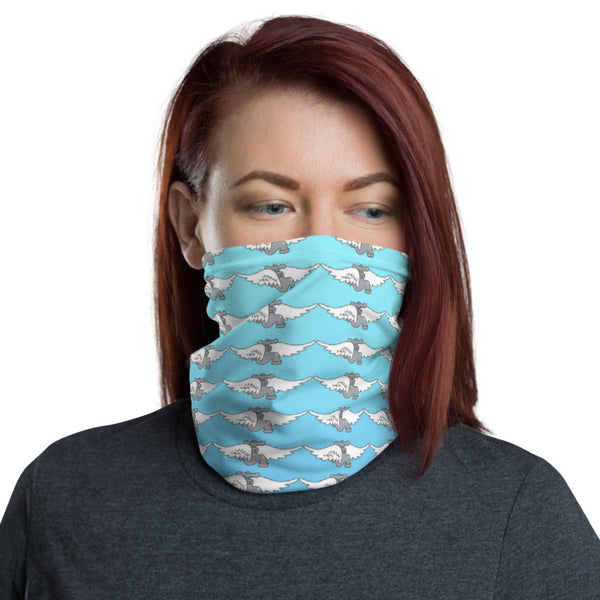 Flying Faucet Face and Neck Gaiter