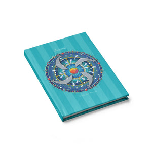 Dolphin Spin Mandala - Blank Journal