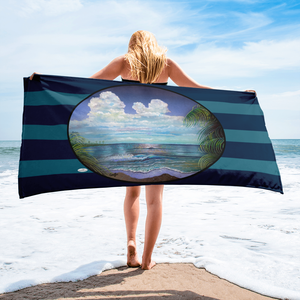 Casperson Wild by David K. Griffin - Beach Towel - dkgriffinart