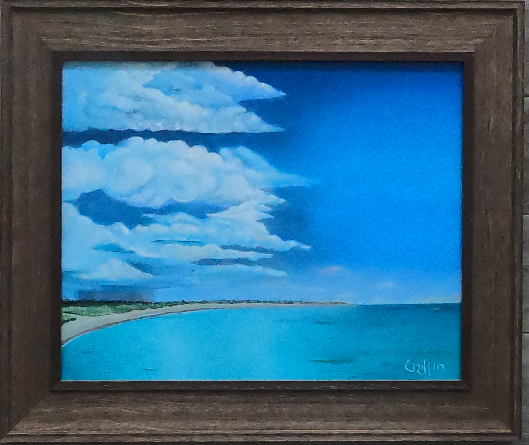 Casperson Clouds - Original Painting by David K. Griffin - dkgriffinart