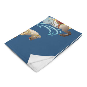 Merhorse Mandala - Throw Blanket