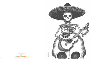 Viva Los Muertos Coloring Book: Day of the Dead Etchings, Sketches and Musings by Peter Perez - dkgriffinart