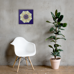 Seahorse Mandala by David K.Griffin - Canvas Print - dkgriffinart