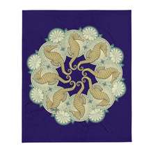 Load image into Gallery viewer, Seahorse Mandala - Throw Blanket