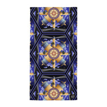 Load image into Gallery viewer, Lighthouse Mandala by David K. Griffin - Beach Towel - dkgriffinart