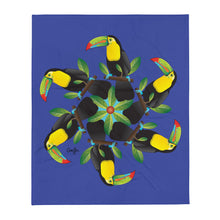 Load image into Gallery viewer, Toucan Mandala - Throw Blanket