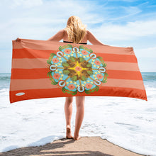 Load image into Gallery viewer, Ukulele Mandalas by David K. Griffin - Beach Towels - dkgriffinart