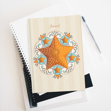 Load image into Gallery viewer, Starfish Mandala - Blank Journal