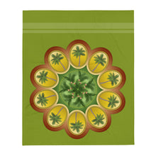 Load image into Gallery viewer, Palm Tree Mandala - Throw Blanket